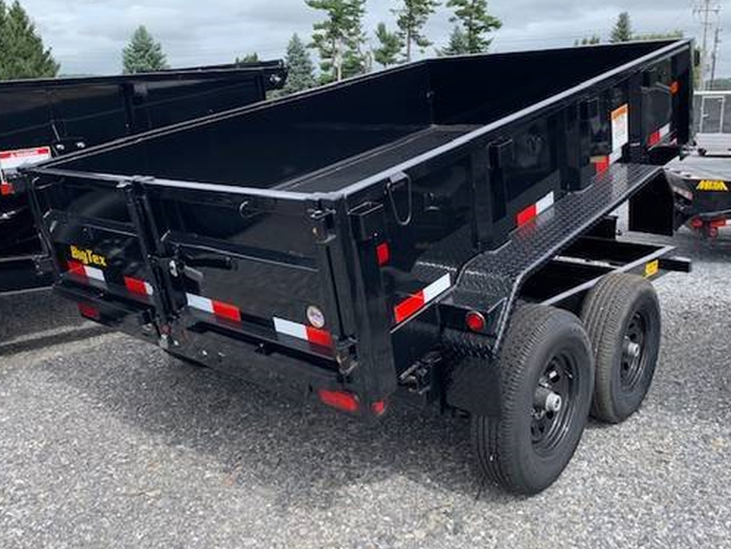 ON SALE - Big Tex 6x10 10K Dump Trailer Tandem Axle Single Ram 90SR